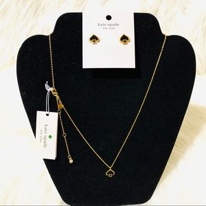 Kate Spade Earrings & Necklace Set